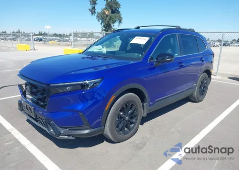 2024 Honda Cr-V Hybrid Sport z USA, uszkodzony, nr VIN 5J6RS6H50RL001305